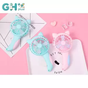 GHX Hướng Dẫn Sử Dụng Bấm Quạt Nhỏ Quạt Áp Lực Tay Quạt Cá Nhân Hoạt Hình Cầm Tay Mini Di Động Quạt Dành Cho Trẻ Em Bé Gái Nữ Người Ngoài Trời VN