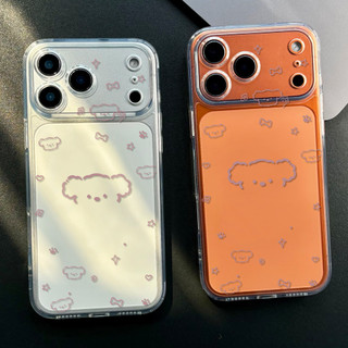 Hình ảnh chú chó lông xoăn ỐP đIệN ThoạI Cho IPhone 17 15 14 13 12 11 Promax, XR XS MAX 16PRO 16 Plus ốP Silicon TPU MềM