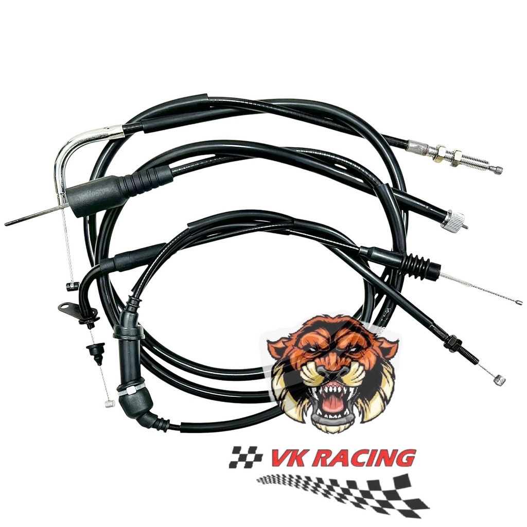 Combo dây ga dây đồng hồ dây col ( dây côn ) ex135 4 số - exciter135 4 số - exciter 2006-2010