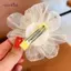 AqToCna Lưới Hoa Trẻ Em Kẹp Tóc Ngọt Ngào Và Dễ Thương Phong Cách Công Chúa Bên Kẹp Mũ Đội Đầu Bé Gái Bé Dubill Mũ Đội Đầu AqToCna