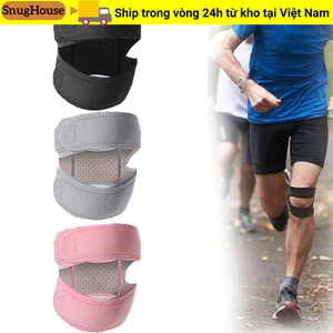 Bàn di chuột thể thao SNUGHOUSE, Nẹp đầu gối chống trượt, Miếng đệm đầu gối tập luyện thoáng khí có thể điều chỉnh chuyên nghiệp dành cho nam và nữ