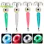 Mồi đánh bóng Đèn LED biển sâu phát sáng phát sáng mực mực Jig móc câu cho phụ kiện câu cá biển [MỚI]