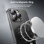 Ốp điện thoại từ tính chất lượng cao, siêu mỏng, có bề mặt mờ cho iPhone 17 / 17 Air và các mẫu 16 / 15 / 14 / 13 (Pro Max); ốp lưng cứng làm bằng nhựa PC, tích hợp.