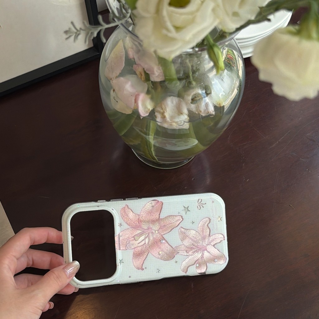 Ốp Điện Thoại Star Lily Cho IPhone 17 Pro Max 17Air 16 15 14 13 Vỏ Bảo Vệ Chống Sốc