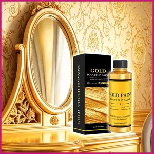 Sơn Thủ Công Vàng 50ml Vải Nền Nước Vàng Sơn Cho Đồ Thủ Công DIY Gỗ Công Nhân Họa Sĩ Mộ shopidaevn