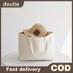 Doutie 1 Chiếc Mũ Rơm Chống Nắng Có Thể Gập Lại Vành Rộng Có Trang Trí Hoa Chống Tia UV Hoàn Hảo Cho Dã Ngoại Bên Biển VN