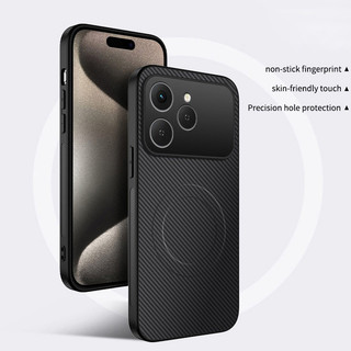 Vỏ Điện Thoại Di Động Cho Tecno Spark 40 KM5 Chống Sốc Sang Trọng Matte Case Sạc Không Dây Vỏ Chống Sốc