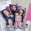 BH2 5 Cái / bộ Thẻ KATSEYE LOMO Thứ Bảy Đơn PINKY UP Bưu Thiếp Bộ Sưu Tập KPOP Ngôi Sao Ngoại Vi HB2