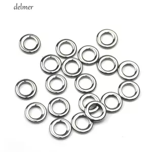 DELMER Snap Chia Nhẫn Kết Nối Phụ Kiện Vòng Câu Cá Chắc Chắn 50 Chiếc Đầu Nối Giải Quyết