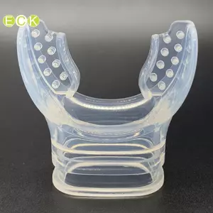 Ống ngậm lặn và lặn bằng ống thở bằng silicon trong suốt Ống lặn dưới nước Ống lặn ống thở Bộ điều chỉnh ống thở Đẹp