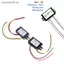 SRVN DC 12V đến 3.3V 3.7V 4.2V 5V 6V 9V Bộ điều chỉnh điện áp chống nước cho dụng cụ tự động hóa thuyền ô tô Điện tử DIY.