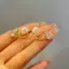 AN.MART Zircon Bông Tai Ngọc Trai Cho Nữ Thời Trang Pha Lê Bông Tai Đinh Cưới Phụ Kiện Trang Sức Quà Tặng VN