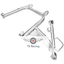 Combo chống đứng chống nghiêng inox 304 xe điện Filiz S, Filiz neo, Filiz 25, Filiz lite ( Tặng lò xo )