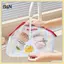 Túi treo nhà bếp treo tường B & N Hoạt hình Túi lưới dung tích lớn Túi đựng rau củ rỗng thoáng khí.