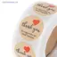 500 Chiếc Thank You Stiers Seal Nhãn Giấy Tròn Nhãn stier Để Trang Trí MỚI