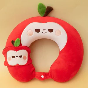 Khen ngợi tình yêu và không gian sâu sắc Gối du lịch Quạ tốt Dễ thương Li Shen Người tuyết Gối cổ Dễ thương Vui nhộn Thỏ bóng Mặt nạ mắt Trò chơi ngoại vi Quà tặng & - & &