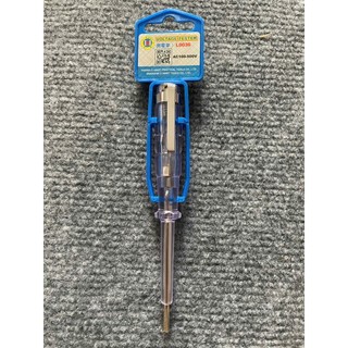 Bút thử điện AC100-500V L0036, vít thử điện dài 145mm chính hãng C-mart