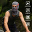 Musion Graffiti Lỗ Một Mắt Balaclava Lưới Thoáng Khí Toàn Mặt Cho Xe Máy Trượt Tuyết & Dạo Phố Hip Hop