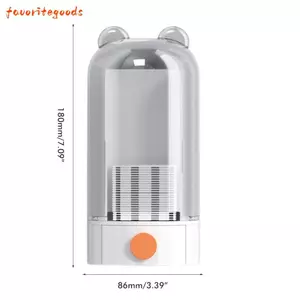 FAVORITEGOODS Cotton Pad Box, Hộp lưu trữ loại ép treo tường, Phụ kiện làm đẹp Chống bụi Công dụng kép Hộp đựng trang điểm màu trắng ngà Hộp đựng trang điểm Vanity