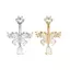 ECK Thời Trang Bướm Rốn Nhẫn Dành Cho Nữ Cô Gái Tinh Tế Zircon Pha Lê Bụng Nút Nhẫn Gợi Cảm Bụng Xuyên Cơ Thể Trang Sức Quà Tặng HOT