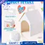 Có Thể Gập Lại Cho Chó Đảng Ủng Hộ Hộp Có Tay Cầm 24 Chiếc Nhà Chó Hình Điều Trị Hộp Quà Tặng Lỗ Cho Giáng Sinh Chó Con
