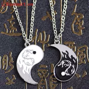 Bộ vòng tay & vòng cổ có thể điều chỉnh ZK Yin Yang - Quà tặng ngày lễ tình nhân VN