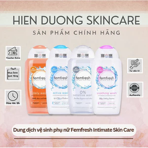Dung dịch vệ sinh phụ nữ Femfresh Intimate Skin Care | Dịu nhẹ, lành tính, duy trì pH tự nhiên