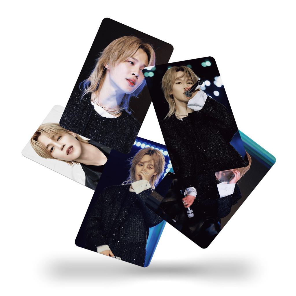 LINXX 55 Chiếc BTS Jimin Lomo Cards Kpop Boy Group Idol Photocard Set Bộ sưu tập quạt Hàng hóa Lễ hội Quà tặng Bộ sưu tập Thẻ ảnh