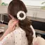 Springevenstar Chấm Bi Flat Pancake Vuốt Tóc Kẹp Chống Trơn Trượt Giá Đỡ Tóc Cho Thể Thao Ngủ Tắm Sử Dụng Tại Nhà Springevenstar