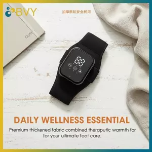 BVY Điện Làm Nóng Mắt Cá Chân Bảo Vệ 3 Cấp Độ Hotpress Massage Không Dây Máy Mát Xa Chân Bảo Vệ Khớp Mắt Cá Chân Dây Đeo Làm Nóng.