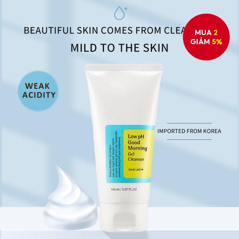 Sữa rửa mặt Gel trà xanh Low Ph, Dầu cây trà & Betaine Salicylate Sữa rửa mặt thanh lọc lỗ chân lông nhẹ hàng ngày 150Ml
