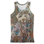 Đồ họa động vật 3D Tank Top Nam, Áo cổ chữ O không tay Harajuku, Mềm mại thoáng khí mùa hè 2026