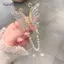 AqToCna Retro Rỗng Bướm sel Kẹp Tóc Cô Gái Hàn Quốc Kim Cương Giả Đuôi Ngựa Vuốt Tóc Ngọc Trai Thanh Lịch Phụ Kiện Tóc Cho Nữ AqToCna