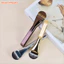 Bàn chải che khuyết điểm FAVORITEGOODS, Bàn chải nền lưỡi rộng không đánh dấu, Đầu phẳng chất lượng Higih Bàn chải trang điểm tóc mềm siêu mỏng dành cho nữ Dụng cụ làm đẹp