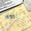 Crayon Shin-Chan Miếng Dán Cuộn Miếng Dán Hoạt Hình Văn Hóa Sáng Tạo Polaroid Niêm Phong Miếng Dán Quà Tặng Gói Sổ Tay Băng 6.7