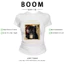 BOOM Áo Baby Tee Nữ Cotton Ôm Body-Áo Thun Ngắn Tay Y2K In Hình PhongCách Mùa Hè, Cổ Tròn Hàng Đầucách hàn quốc phong130