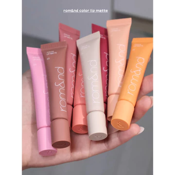 Romand Cloud Soft Lip Mud Matte Lipstick Lip Glaze Chống Phai Màu Chống Dính Cup Base Cloud Soft Matte Lip Mud