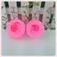 JRP 3D Hoa Hồng Khuôn DIY Thạch Cao Làm Việc Đất Sét Nhựa Nghệ Thuật Silicon Mềm Fondant Bánh Khuôn Xà Phòng Đá Sô Cô La Trang Trí Dụng Cụ Nướng Bánh JRP