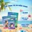 Bỉm Quần Bơi LOMOMS Swimming Paint Gói 3 miếng cho bé thỏa sức vui chơi bơi lội