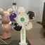 SQ11 LOVE AND DEEPSPACE Tấm Đứng Acrylic Ký Hiệu Xoay Cối Xay Gió Nhỏ Để Bàn Trang Trí