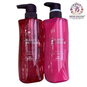 Dầu gội xả siêu mềm mượt cho tóc sợi mảnh MILBON GRAND LINKAGE Silky Luxe S 500mlx2 [ MK ]