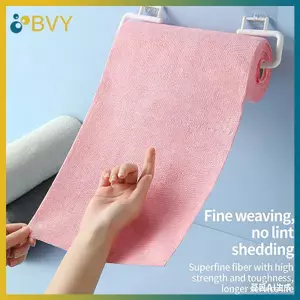 Khăn lau bát đĩa có thể tháo rời BVY 25x25cm Khăn lau nhà bếp bằng sợi nhỏ có thể tái sử dụng.