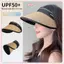 JRP Thường Ngày Có Thể Gập Lại Nữ Mũ Đi Biển UV Áo Nhẹ Rộng Vành Tấm Che Nắng Cho Bé Gái Ngoài Trời Du Lịch JRP