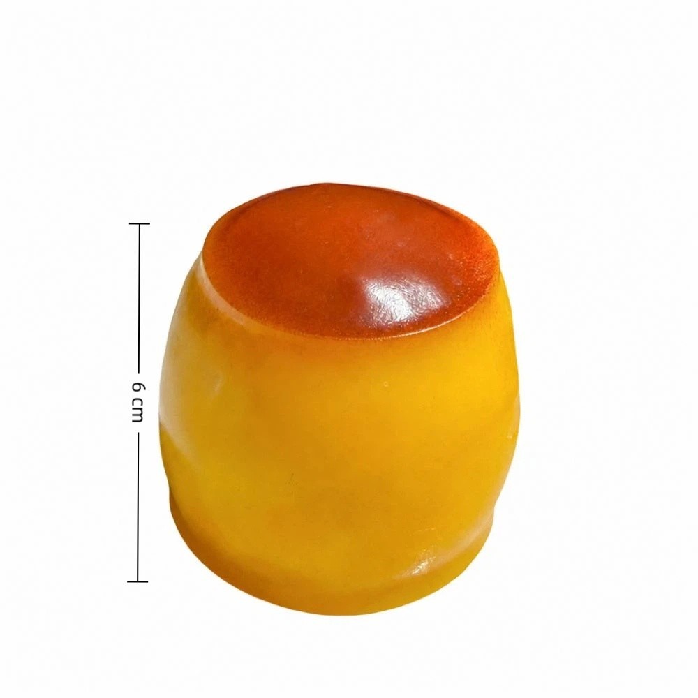 JUIC Caramel Pudding Căng Thẳng Bóng Squishy, Mềm Mại Thực Tế Hình Pudding Đồ Chơi Phục Hồi Chậm, Sáng Tạo Handmade Phục Hồi Chậm Lo Âu Giảm Caramel Pudding Fidget Đồ Chơi Quà Tặng Thư Giãn