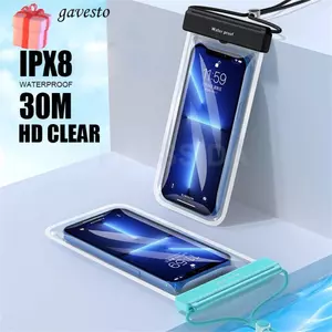 Túi đựng điện thoại GAVESTO Bảo vệ trong suốt Bơi màn hình cảm ứng