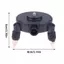 Bộ chuyển đổi đồng hồ đo mức XUAN Đế xoay 360 độ Chân máy Braet Giao diện 1 / 4 Inch Dụng cụ kẹp laser Cấp độ laser VN