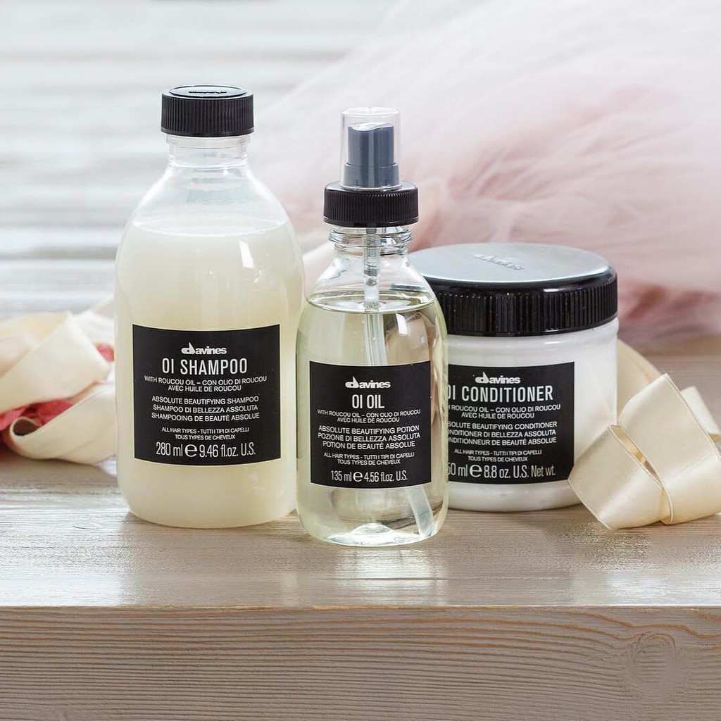 Combo trộn bộ dưỡng tóc DAVINES OI chính hãng ( bộ nhỏ ) [ MK ]