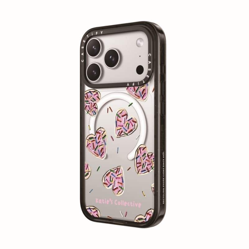 CASECASE X Hộp Đựng Bánh Tình Yêu Đen / Bầu Trời Xanh / Hồng Fizz Kẹo Bộ Sưu Tập Màu Sắc Trong Suốt Cứng Từ Hút Tác Động Cho Apple IPhone 13 14 15 16 17Pro Max Plus Có Hộp