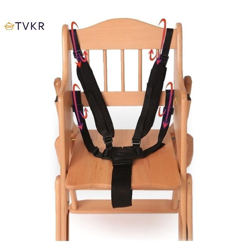 TVKR Ghế Ăn Cho Bé Đai An Toàn 3 / 5 Điểm Cho Bé Ăn Ghế Đai Xe Đẩy Bé Phụ Kiện Ghế Cao Pushchair Thắt Lưng OIK