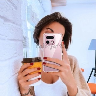 Dành Cho Realme 16T 16 Pro Plus 16Pro + Realme16 Realme16Pro 5G Ốp Điện Thoại Trong Suốt Túi Khí Chống Sốc Trong Suốt TPU Vỏ Silicon Mềm Ốp Lưng Bảo Vệ Ống Kính Máy Ảnh